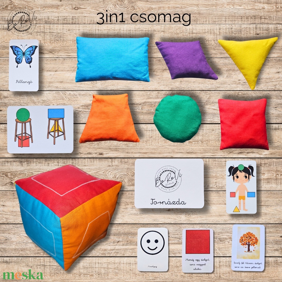 2in1/3in1 Fejlesztő csomag  - játék & sport - készségfejlesztő és logikai játék - oktató játékok - Meska.hu