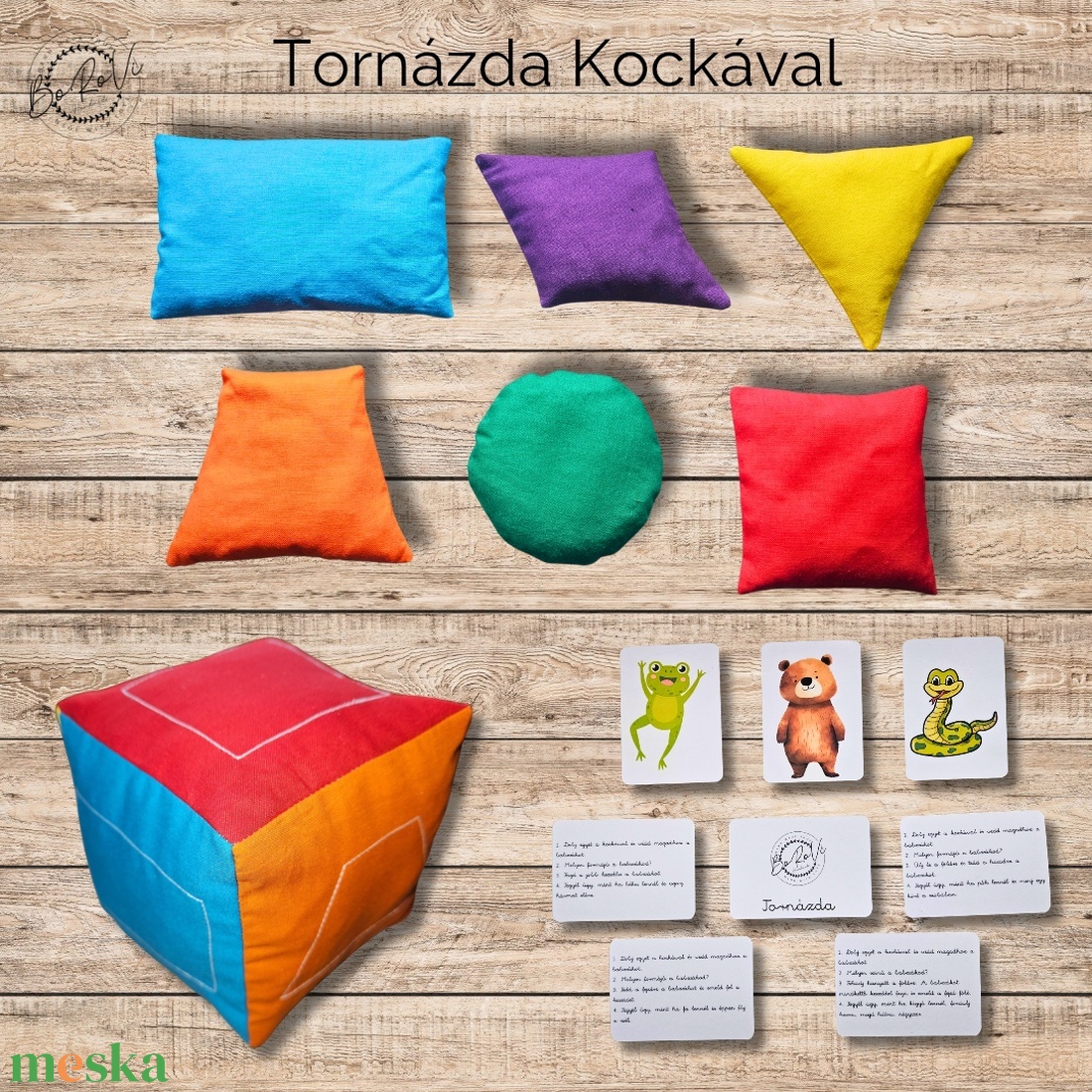 Tornázda Mozgásfejlesztö játék - játék & sport - készségfejlesztő és logikai játék - oktató játékok - Meska.hu