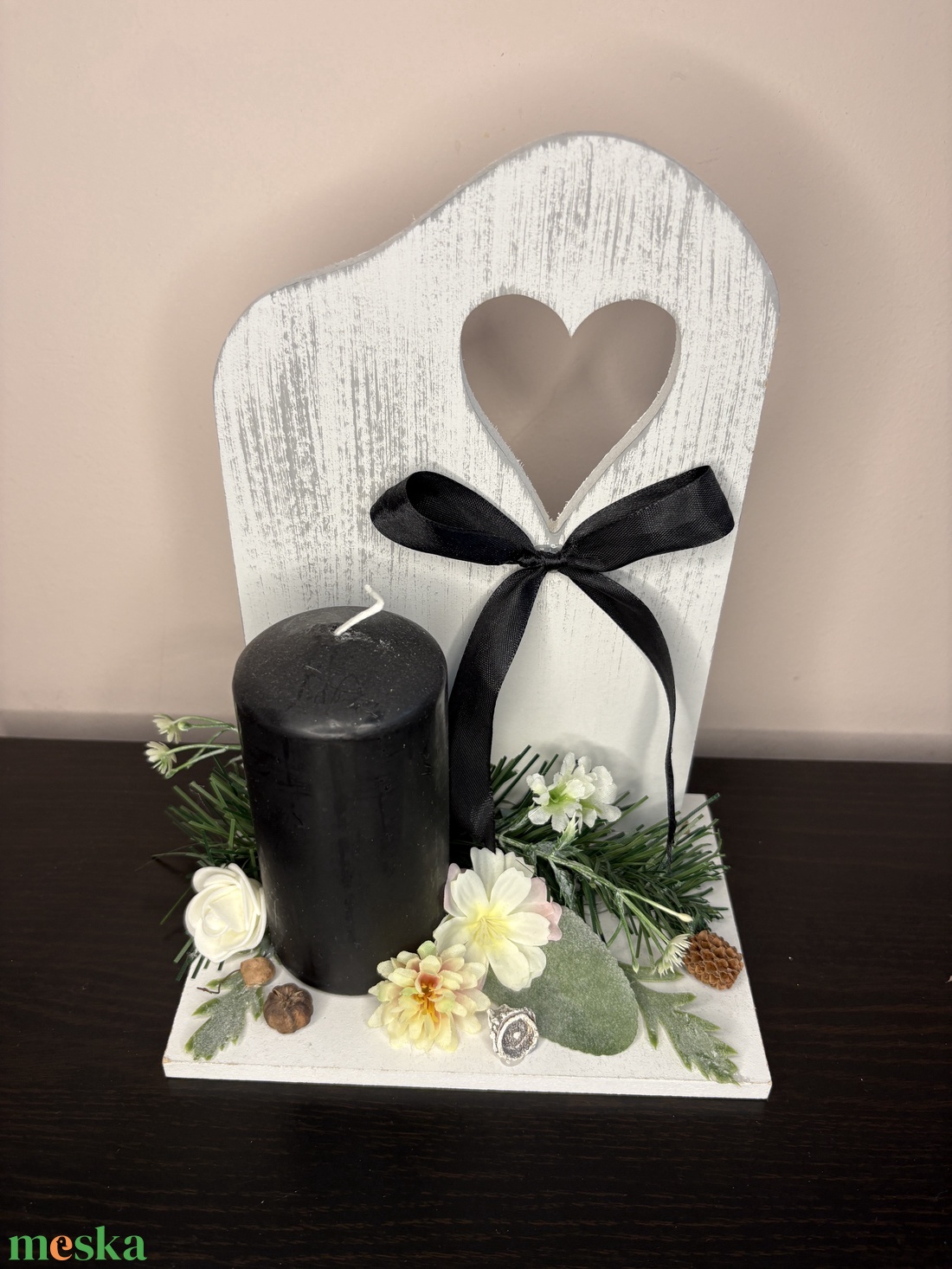 Temető dísz, kegyeleti dísz - otthon & életmód - vallás - temetkezési tárgy - temetői gyertyák, mécsesek - Meska.hu