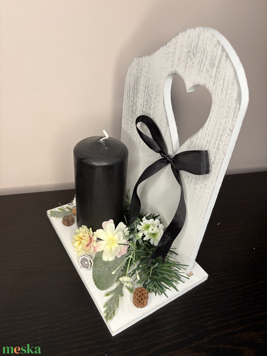 Temető dísz, kegyeleti dísz - otthon & életmód - vallás - temetkezési tárgy - temetői gyertyák, mécsesek - Meska.hu