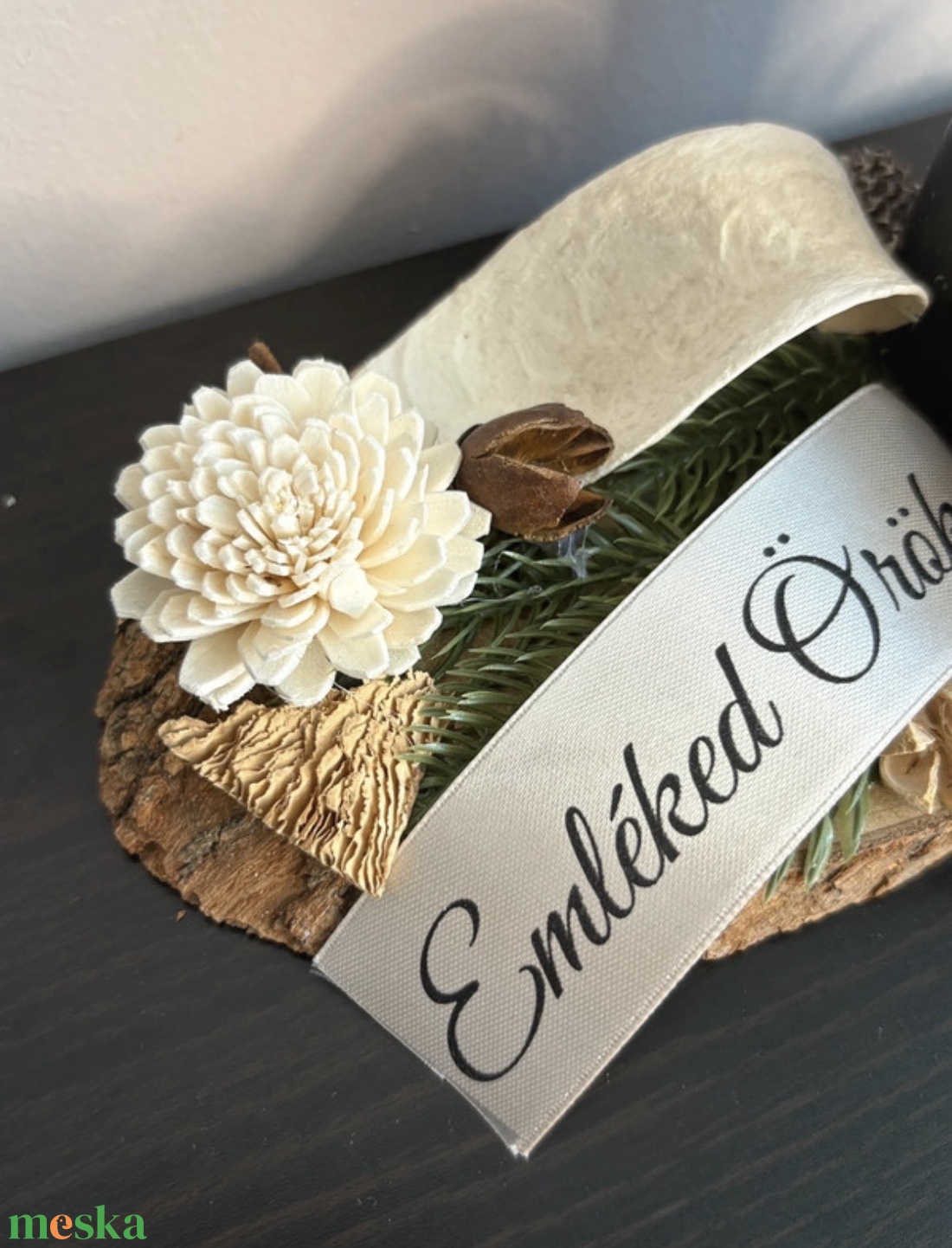 Mindenszenteki temető dísz, sírdísz - otthon & életmód - vallás - temetkezési tárgy - temetői gyertyák, mécsesek - Meska.hu