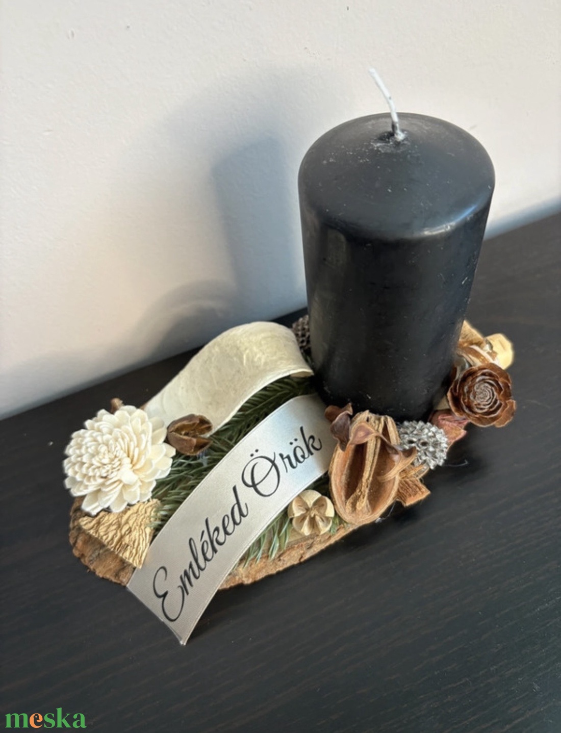 Mindenszenteki temető dísz, sírdísz - otthon & életmód - vallás - temetkezési tárgy - temetői gyertyák, mécsesek - Meska.hu