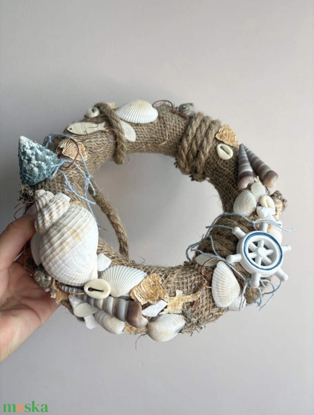 Nyári kopogtató, ajtódísz - otthon & életmód - dekoráció - ajtó- és ablak dekoráció - ajtódísz & kopogtató - Meska.hu