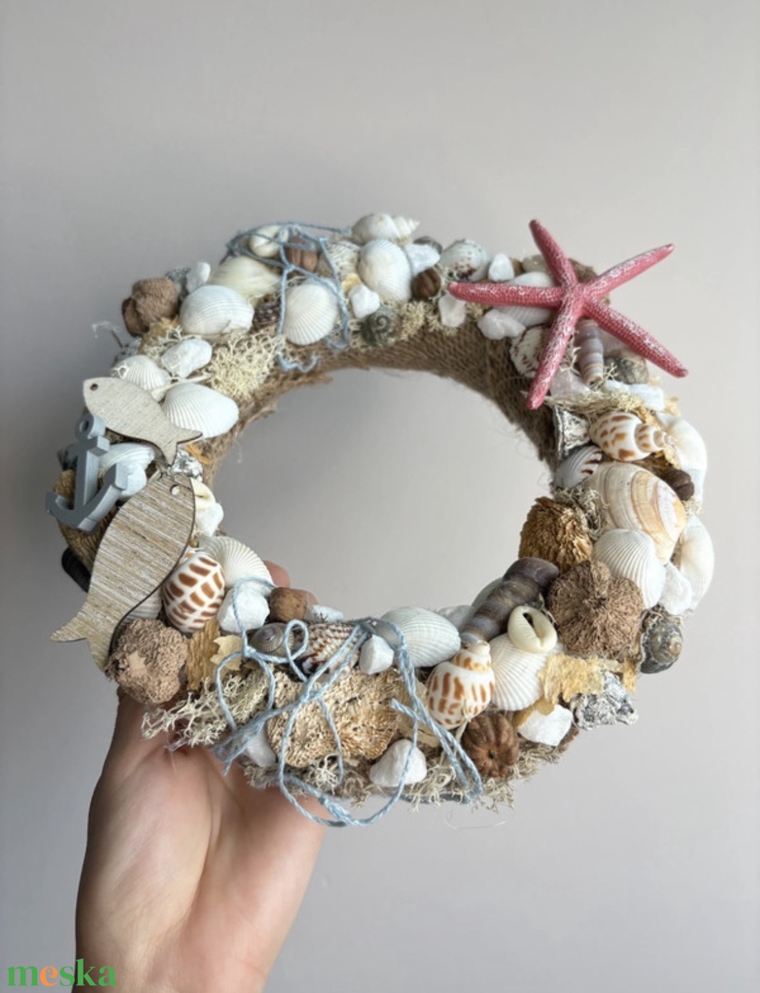 Nyári kopogtató, ajtódísz - otthon & életmód - dekoráció - ajtó- és ablak dekoráció - ajtódísz & kopogtató - Meska.hu