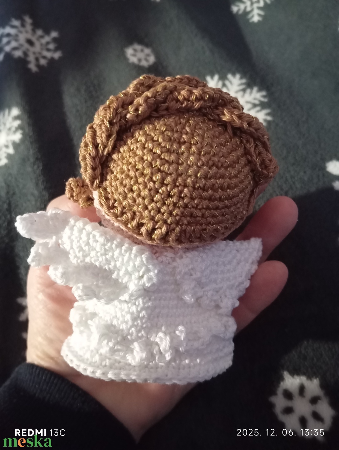 Angyalka - karácsony - karácsonyi lakásdekoráció - karácsonyi manók, figurák - Meska.hu