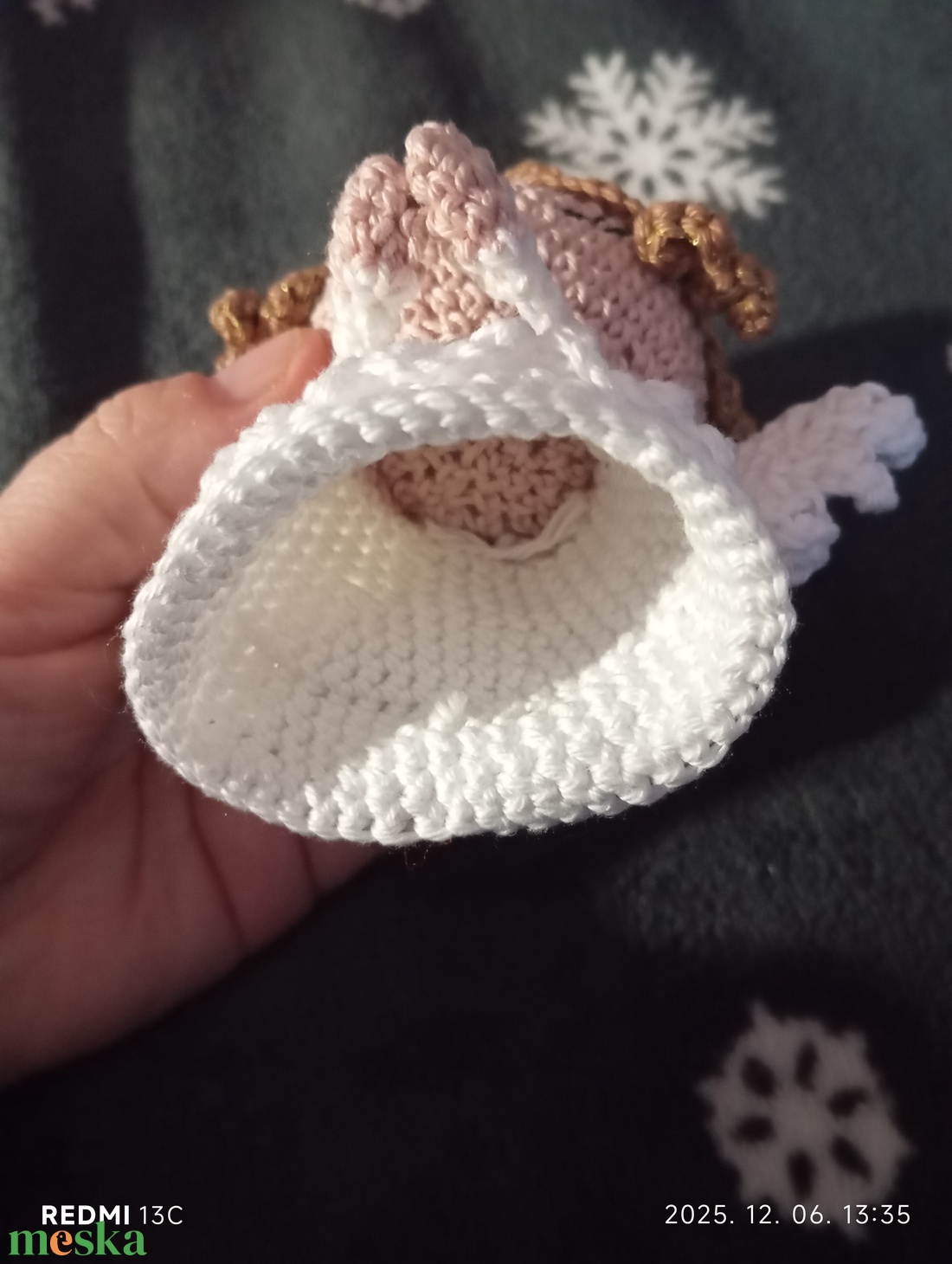 Angyalka - karácsony - karácsonyi lakásdekoráció - karácsonyi manók, figurák - Meska.hu