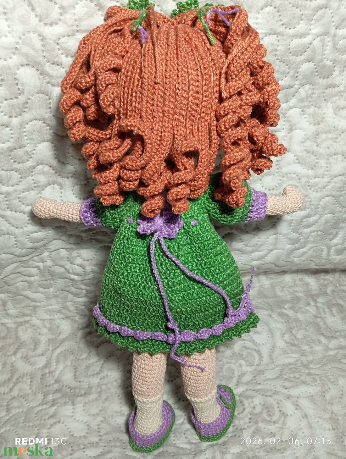 Horgolt baba - játék & sport - baba & babaház - játékbaba, babakellék - Meska.hu