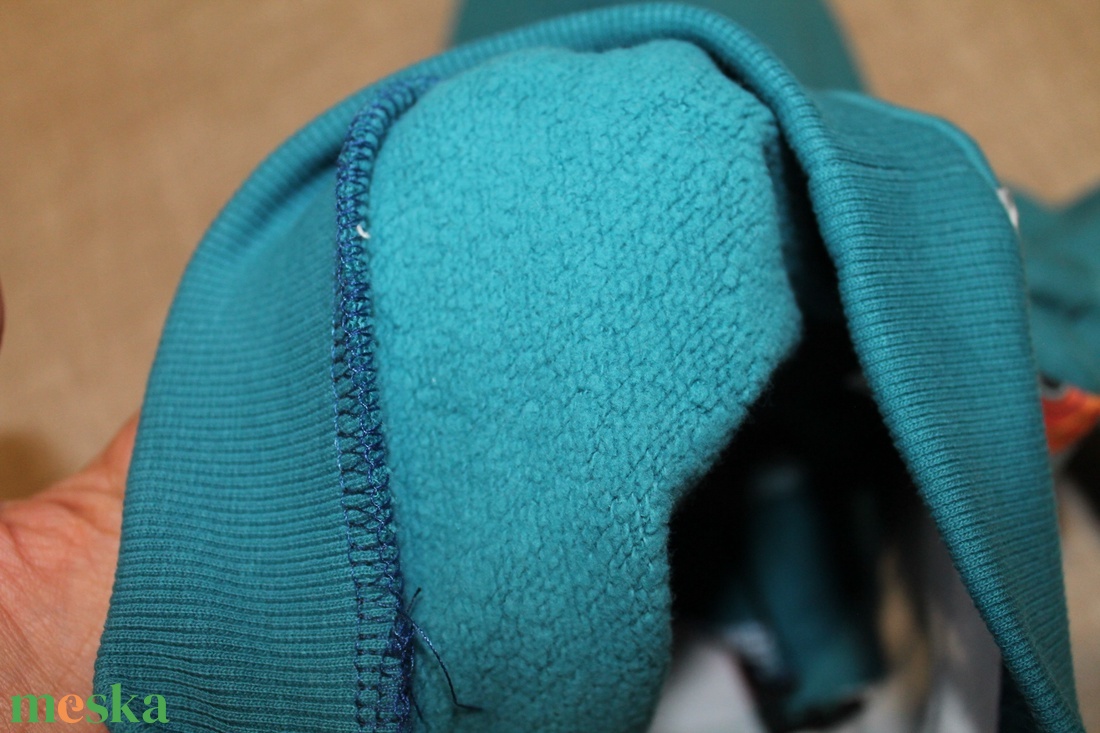 Kapucnis pulóver, 80 - ruha & divat - gyerekruha - pulóver - Meska.hu