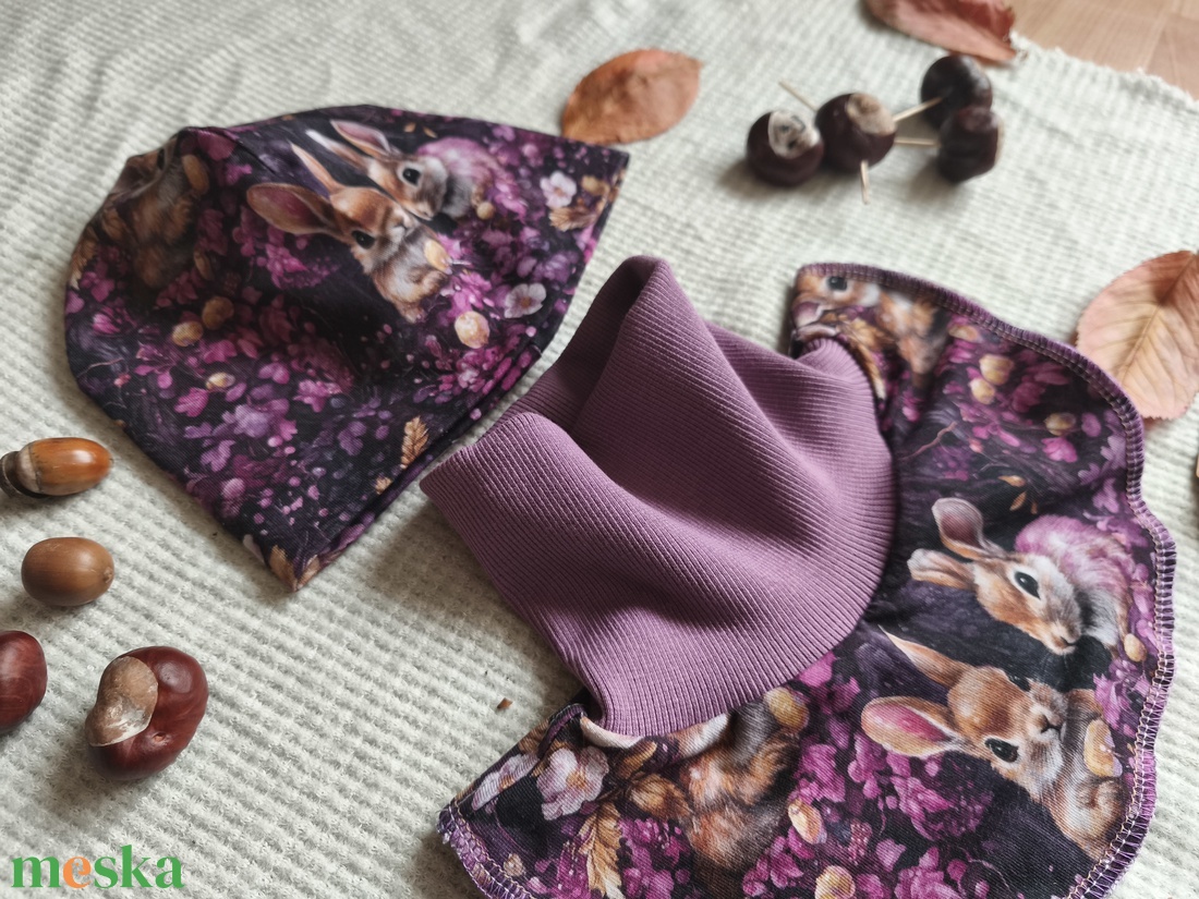 Sapka-sál szett, átmeneti időre - ruha & divat - sál, sapka, kendő - sapka & sál szett - Meska.hu