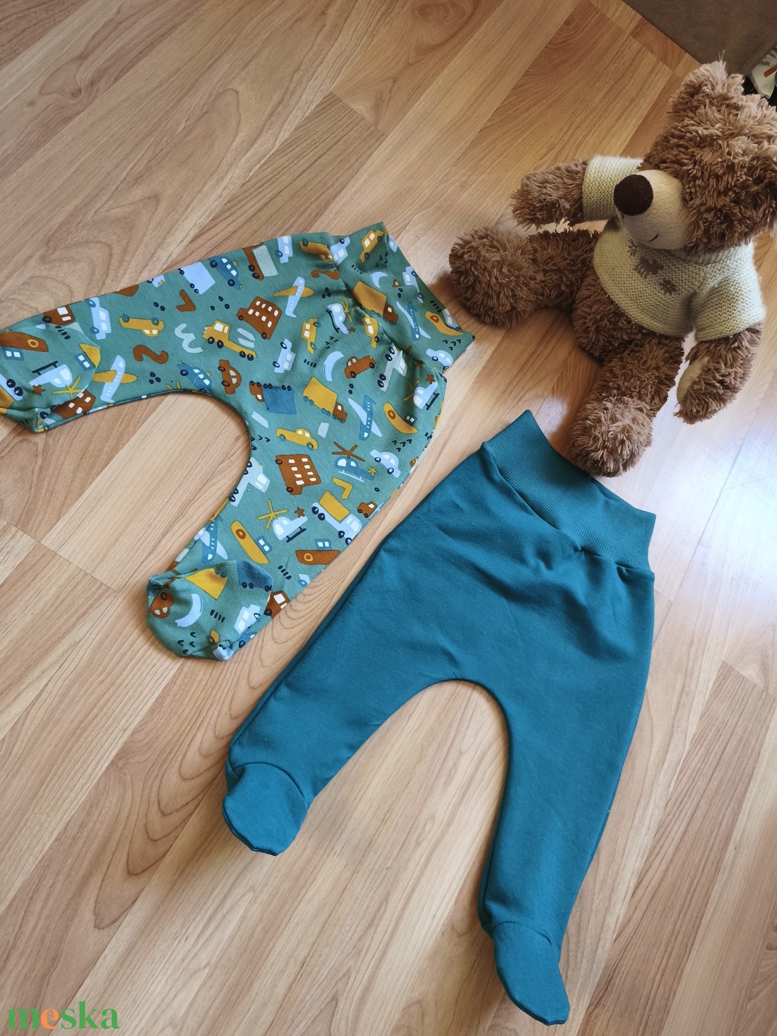 Talpas babanadrág - ruha & divat - babaruha & gyerekruha - nadrág - Meska.hu