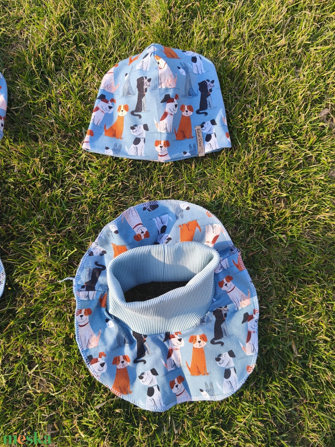 Átmeneti sapka-sál szett - ruha & divat - sál, sapka, kendő - sapka & sál szett - Meska.hu