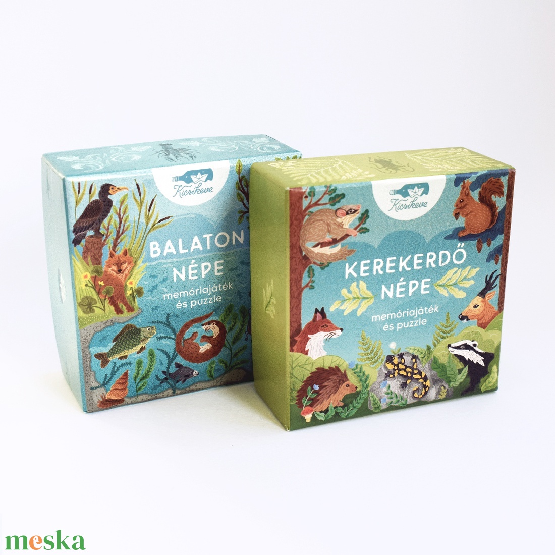 Balaton népe és Kerekerdő népe (Dupla csomag) - játék & sport - készségfejlesztő és logikai játék - memória játékok - Meska.hu Balaton népe és Kerekerdő népe (Dupla csomag) - játék & sport - készségfejlesztő és logikai játék - memória játékok - Meska.hu