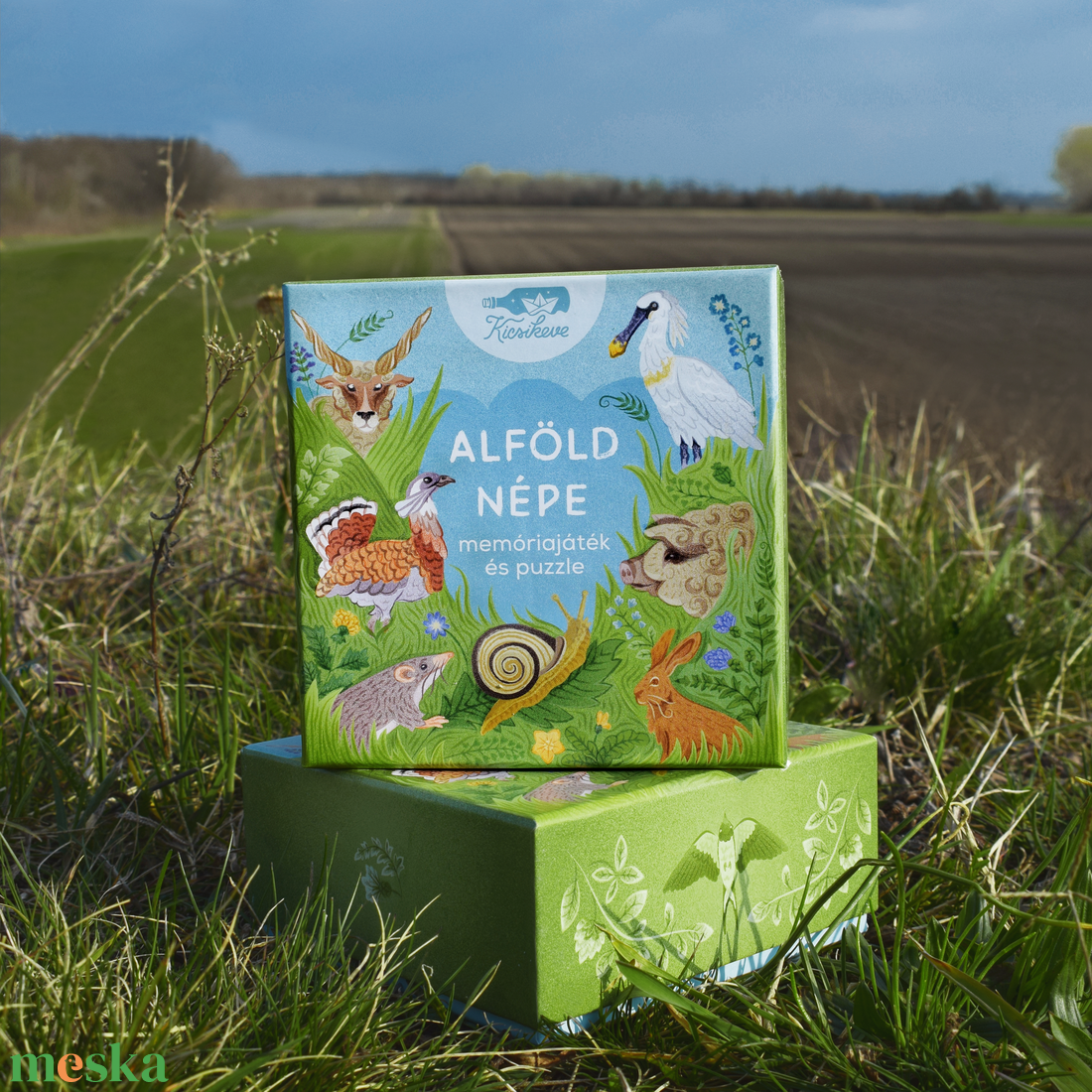 Alföld népe memóriajáték és puzze - játék & sport - készségfejlesztő és logikai játék - memória játékok - Meska.hu