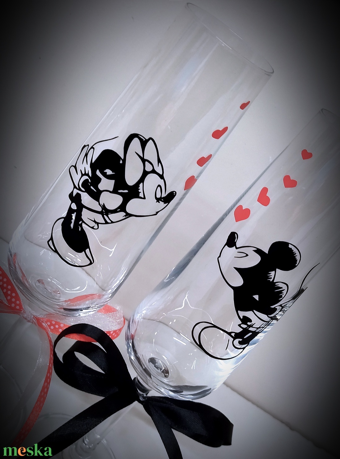 Mickey Minnie esküvői pohár pár - esküvő - emlék & ajándék - nászajándék - esküvői pohár, pohárszett - Meska.hu Mickey Minnie esküvői pohár pár - esküvő - emlék & ajándék - nászajándék - esküvői pohár, pohárszett - Meska.hu
