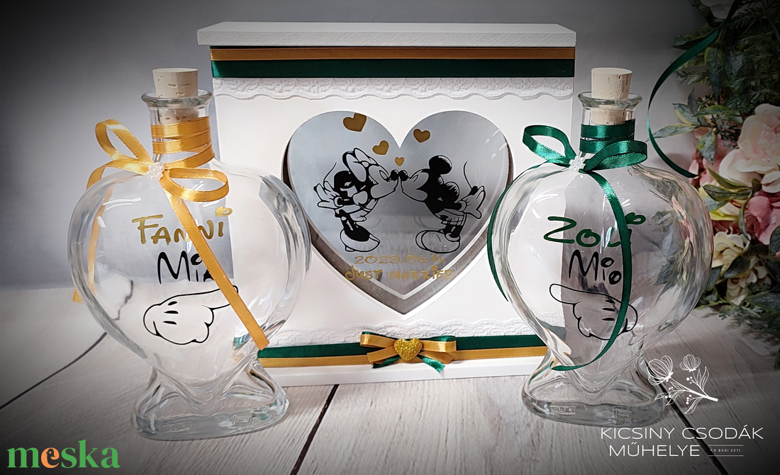 Homok ceremónia, esküvői homoköntő szett Mickey egér - esküvő - emlék & ajándék - nászajándék - ceremónia szett - Meska.hu Homok ceremónia, esküvői homoköntő szett Mickey egér - esküvő - emlék & ajándék - nászajándék - ceremónia szett - Meska.hu