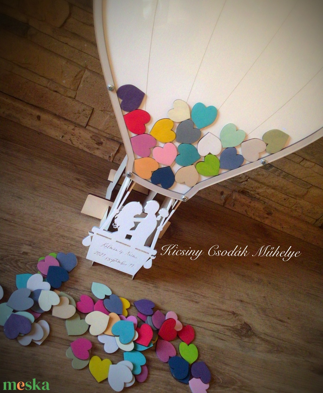 Hőlégballon alakú, alternatív esküvői vendégkönyv - esküvő - emlék & ajándék - vendégkönyv - Meska.hu Hőlégballon alakú, alternatív esküvői vendégkönyv - esküvő - emlék & ajándék - vendégkönyv - Meska.hu
