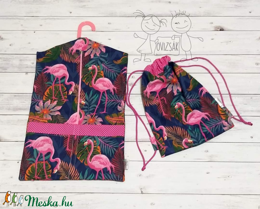 Flamingós ovizsák és tornazsák szett - játék & sport - ovis felszerelés - ovis szett (zsák és tornazsák) - Meska.hu Flamingós ovizsák és tornazsák szett - játék & sport - ovis felszerelés - ovis szett (zsák és tornazsák) - Meska.hu