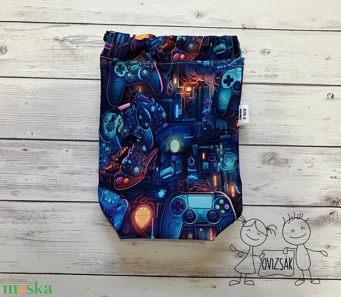 Tisztasági zsák - gamer minta - játék & sport - ovis felszerelés - egyéb ovis kiegészítő - Meska.hu Tisztasági zsák - gamer minta - játék & sport - ovis felszerelés - egyéb ovis kiegészítő - Meska.hu