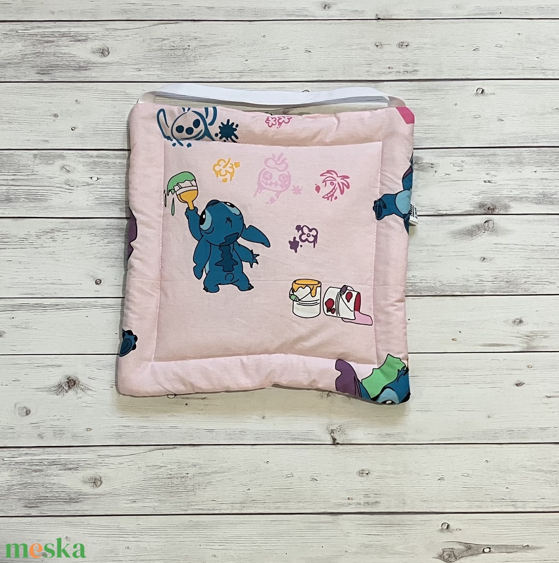 Székpárna iskolába - Stitch - otthon & életmód - lakástextil - székpárna, huzat - Meska.hu