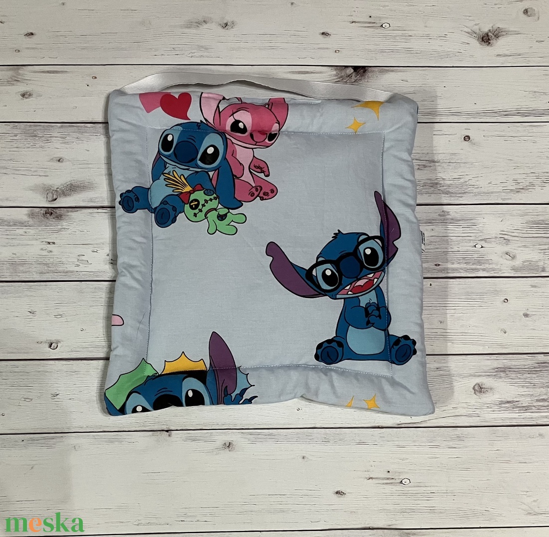 Székpárna iskolába - Stitch - otthon & életmód - lakástextil - székpárna, huzat - Meska.hu