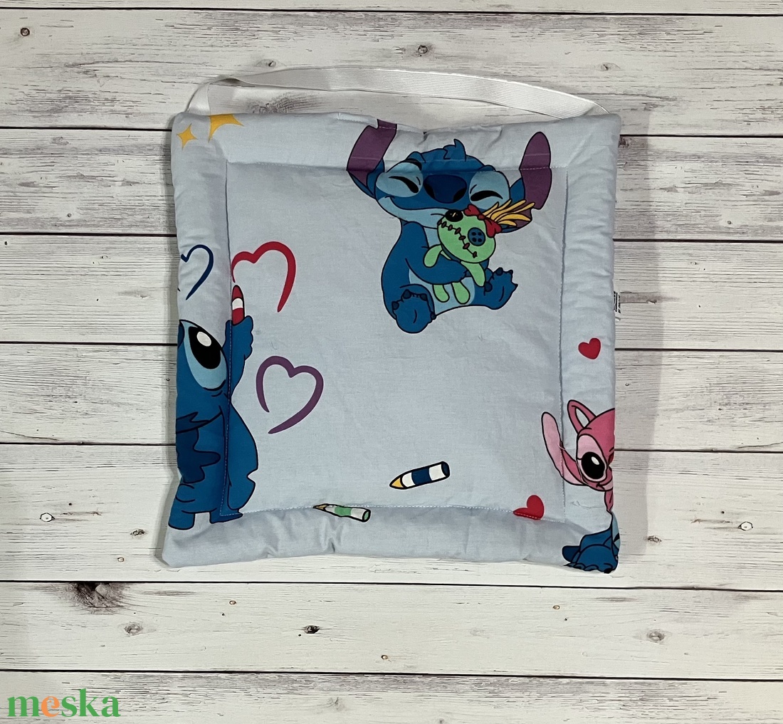 Székpárna iskolába - Stitch - otthon & életmód - lakástextil - székpárna, huzat - Meska.hu