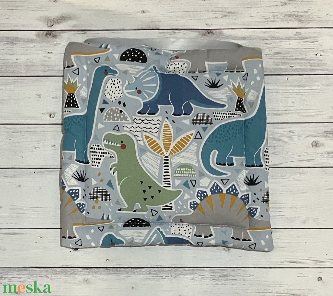 Székpárna iskolába - dínó minta - otthon & életmód - lakástextil - székpárna, huzat - Meska.hu