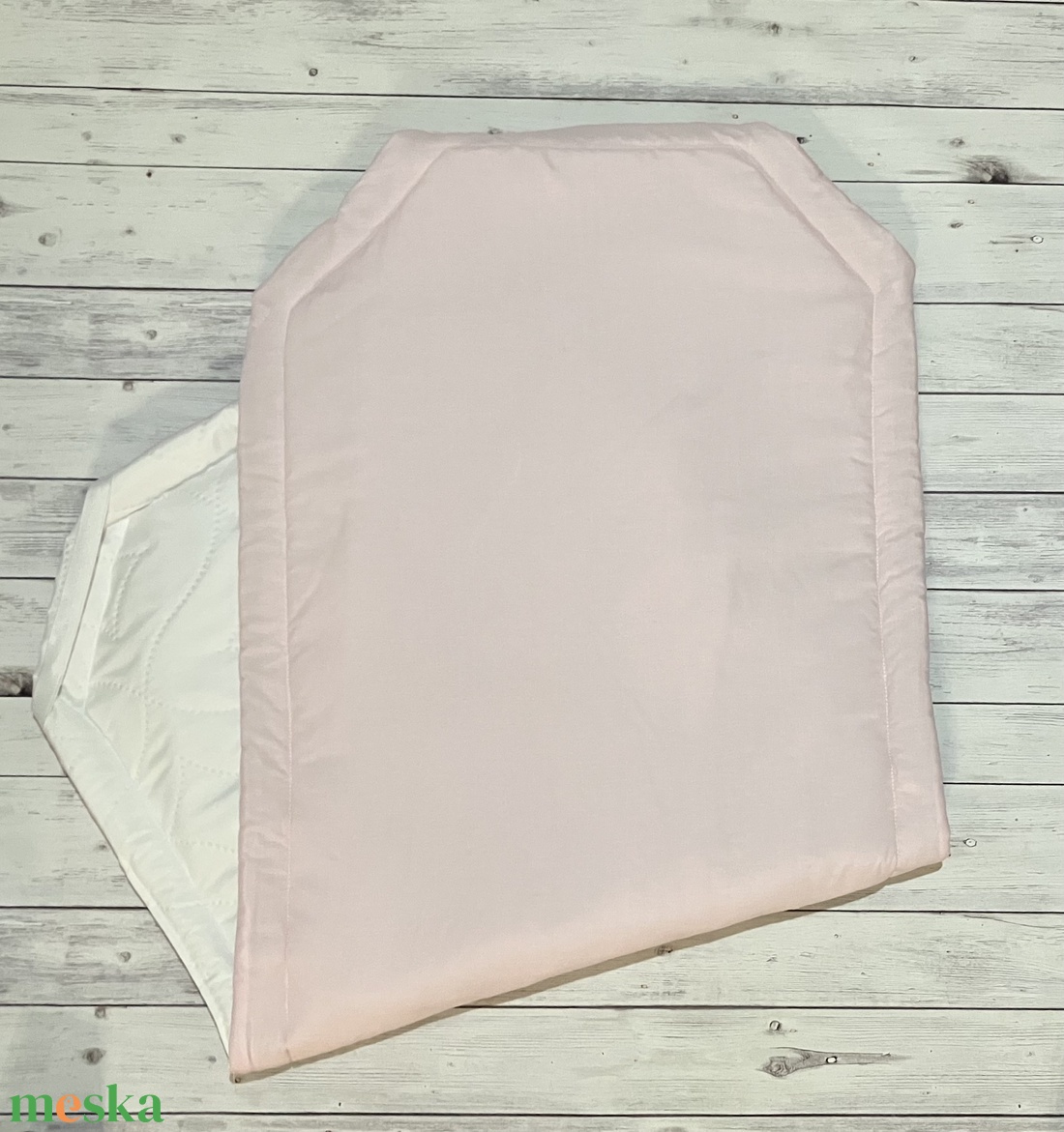 Vízhatlan ovis bélelt lepedő, derékalj, óvodai fektetőre - rózsaszín - játék & sport - ovis felszerelés - ovis lepedő - Meska.hu