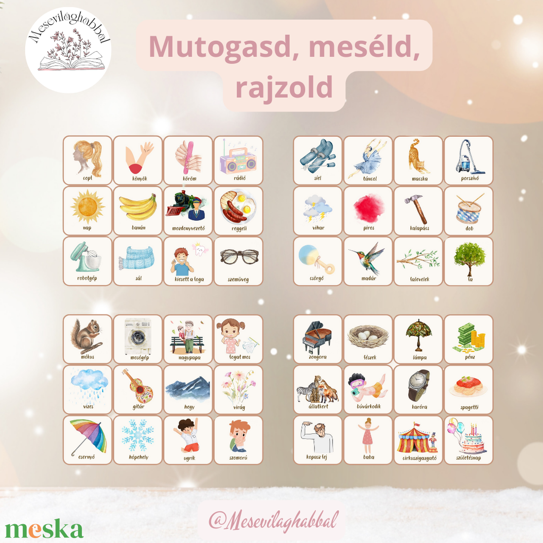Activity jellegű mutogatós, mesélős, rajzolós - játék & sport - készségfejlesztő és logikai játék - logikai játékok - Meska.hu Activity jellegű mutogatós, mesélős, rajzolós - játék & sport - készségfejlesztő és logikai játék - logikai játékok - Meska.hu