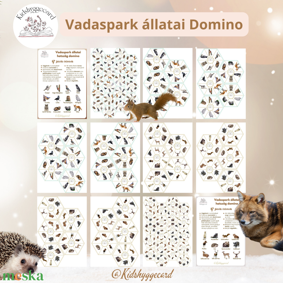 CSOMAG 3 kártyajáték+ POSZTER vadaspark Erdei állatok játék csomag - játék & sport - készségfejlesztő és logikai játék - memória játékok - Meska.hu CSOMAG 3 kártyajáték+ POSZTER vadaspark Erdei állatok játék csomag - játék & sport - készségfejlesztő és logikai játék - memória játékok - Meska.hu