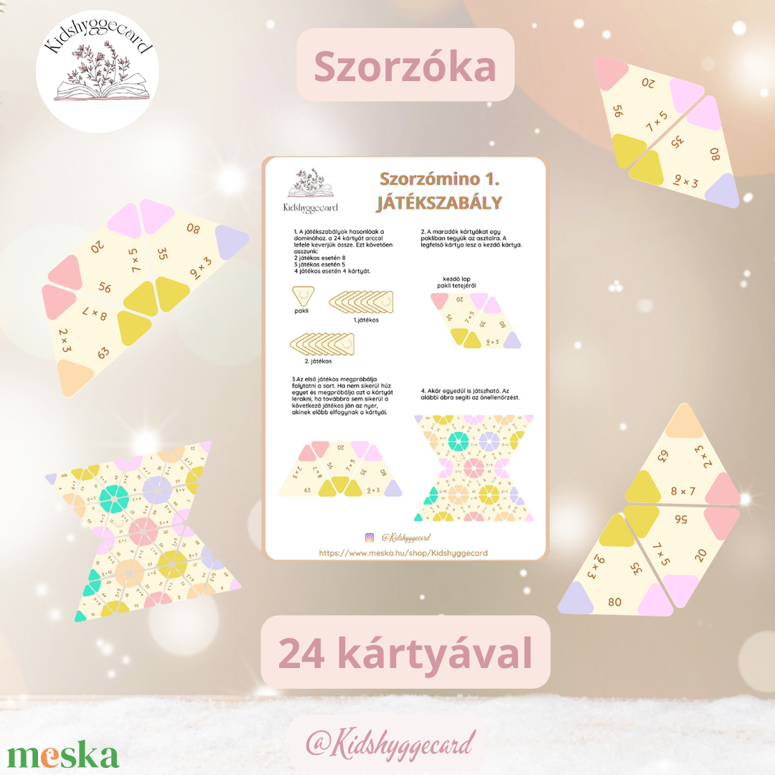 Szorzóka szorzás domino - játék & sport - készségfejlesztő és logikai játék - logikai játékok - Meska.hu Szorzóka szorzás domino - játék & sport - készségfejlesztő és logikai játék - logikai játékok - Meska.hu
