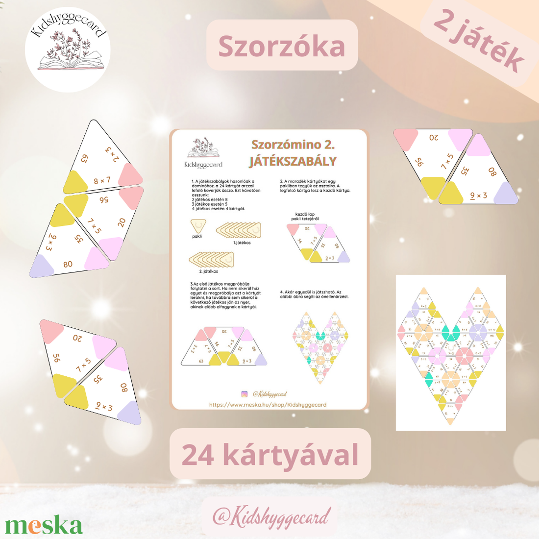 Szorzóka szorzás domino - játék & sport - készségfejlesztő és logikai játék - logikai játékok - Meska.hu Szorzóka szorzás domino - játék & sport - készségfejlesztő és logikai játék - logikai játékok - Meska.hu