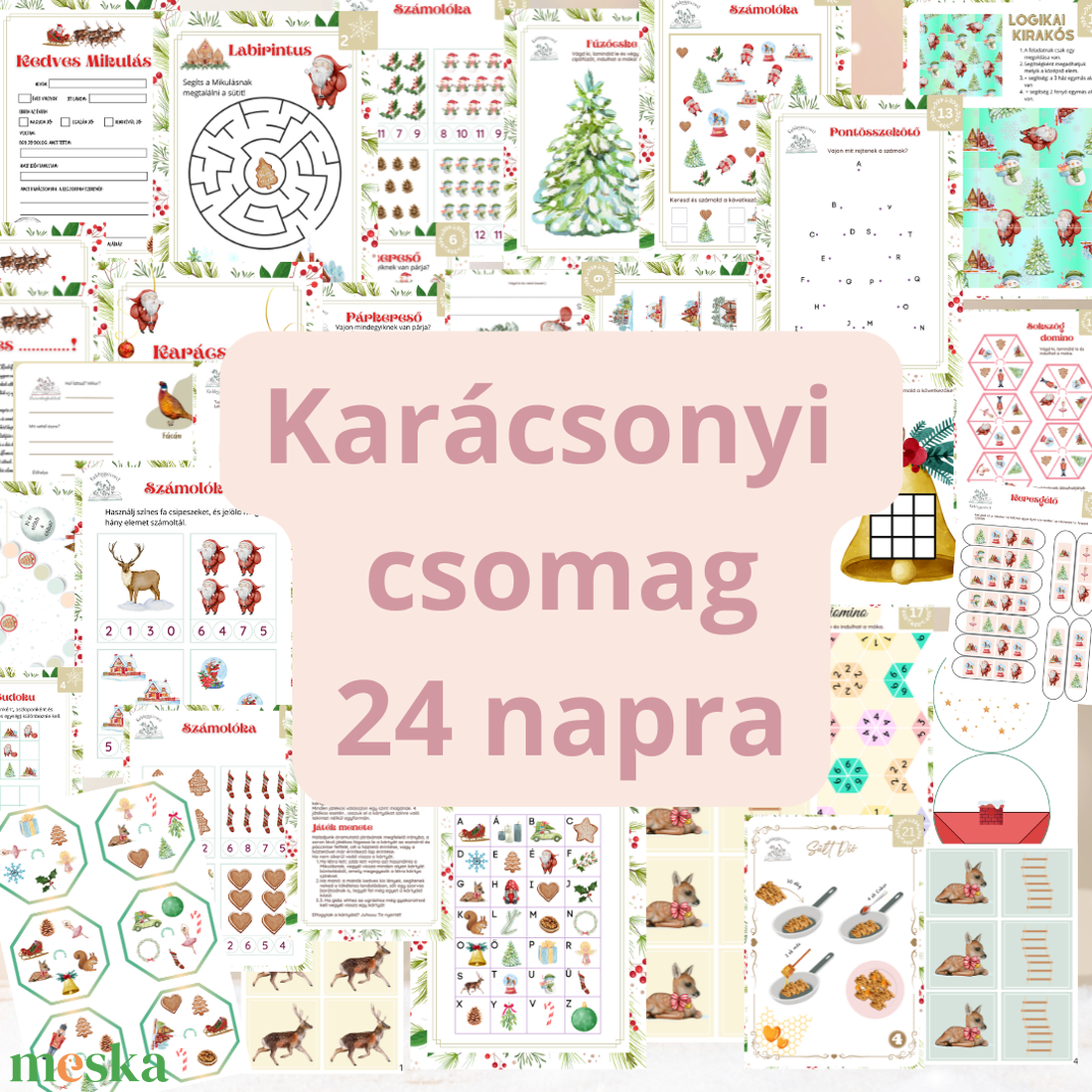 Téli Karácsonyi foglalkoztató és társasjáték téli dobble memória játék - játék & sport - készségfejlesztő és logikai játék - logikai játékok - Meska.hu Téli Karácsonyi foglalkoztató és társasjáték téli dobble memória játék - játék & sport - készségfejlesztő és logikai játék - logikai játékok - Meska.hu