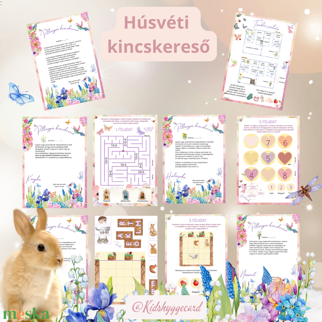 Kincskereső húsvéti tavaszi tojás escape room szabaduló szoba - diy (csináld magad) - egységcsomag - Meska.hu Kincskereső húsvéti tavaszi tojás escape room szabaduló szoba - diy (csináld magad) - egységcsomag - Meska.hu