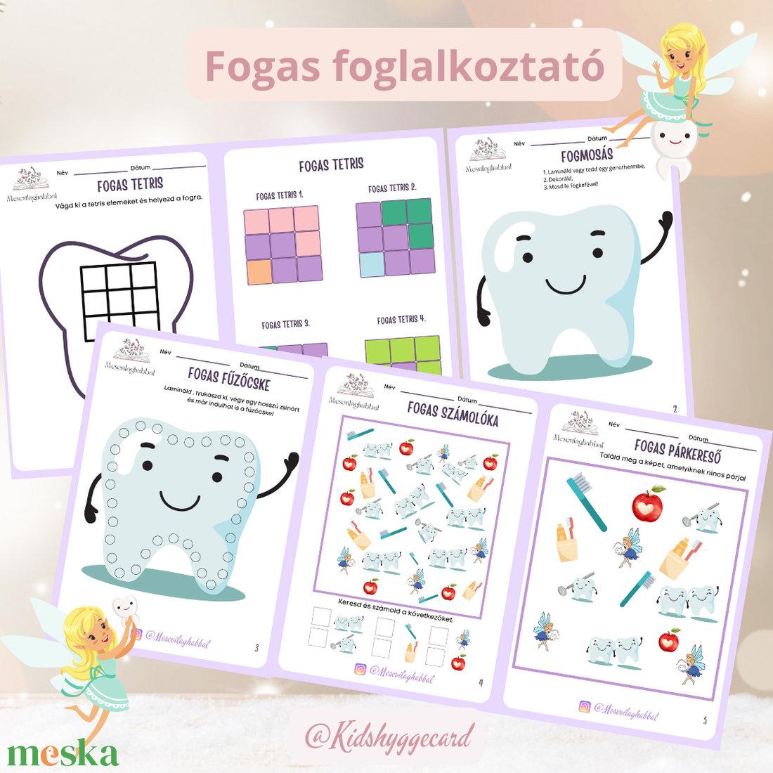 Fogas foglalkoztató - játék & sport - készségfejlesztő és logikai játék - logikai játékok - Meska.hu Fogas foglalkoztató - játék & sport - készségfejlesztő és logikai játék - logikai játékok - Meska.hu