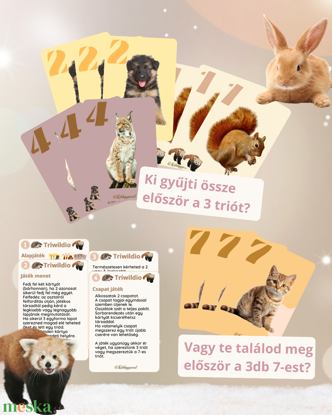 Triwaldio logikai kártyajáték - játék & sport - készségfejlesztő és logikai játék - oktató játékok - Meska.hu Triwaldio logikai kártyajáték - játék & sport - készségfejlesztő és logikai játék - oktató játékok - Meska.hu