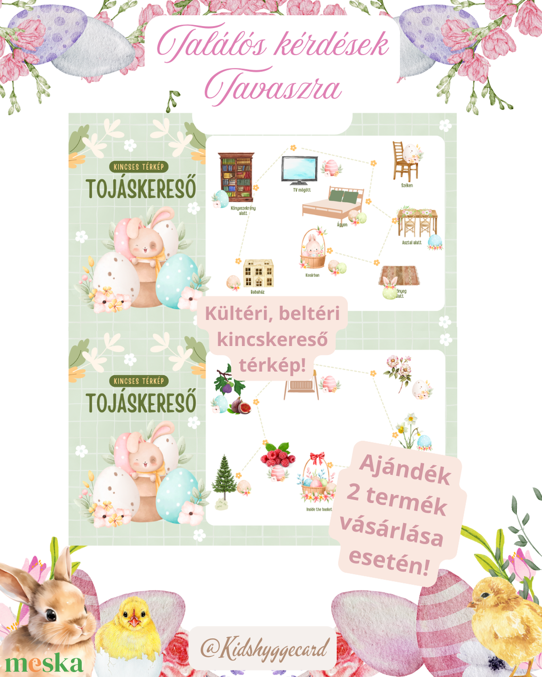 Tavaszi húsvéti találós kérdések - diy (csináld magad) - egységcsomag - Meska.hu Tavaszi húsvéti találós kérdések - diy (csináld magad) - egységcsomag - Meska.hu