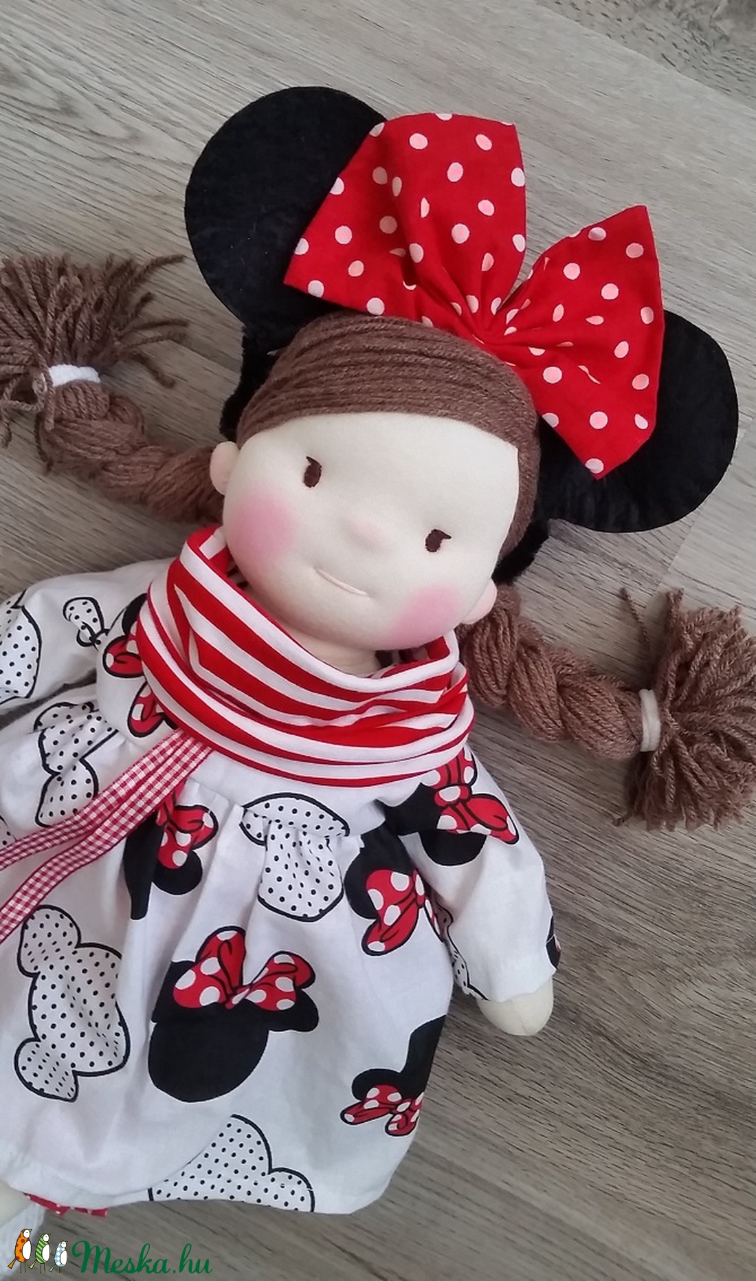 rongybaba, baba, Minnie, Mickey mouse, Minnie mouse, waldorf baba - játék & sport - baba & babaház - öltöztethető baba - Meska.hu rongybaba, baba, Minnie, Mickey mouse, Minnie mouse, waldorf baba - játék & sport - baba & babaház - öltöztethető baba - Meska.hu