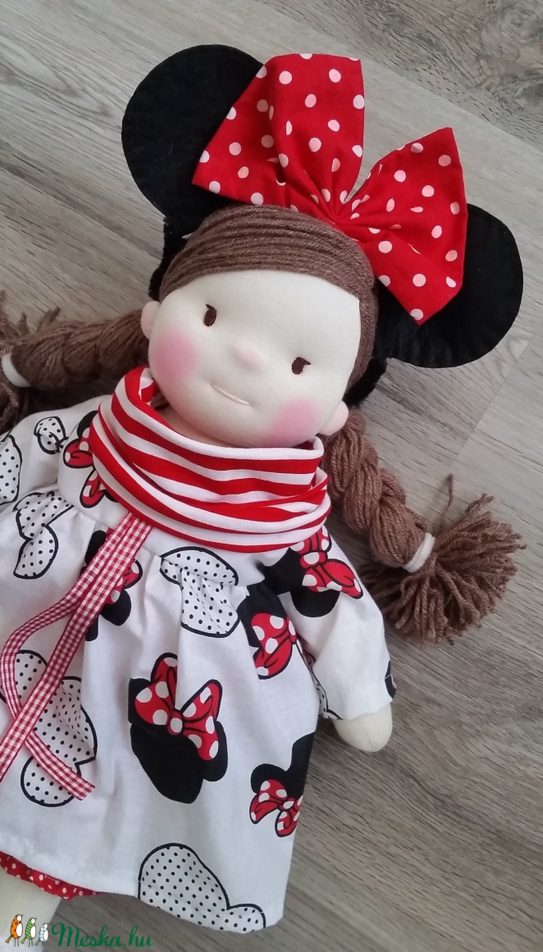 rongybaba, baba, Minnie, Mickey mouse, Minnie mouse, waldorf baba - játék & sport - baba & babaház - öltöztethető baba - Meska.hu rongybaba, baba, Minnie, Mickey mouse, Minnie mouse, waldorf baba - játék & sport - baba & babaház - öltöztethető baba - Meska.hu