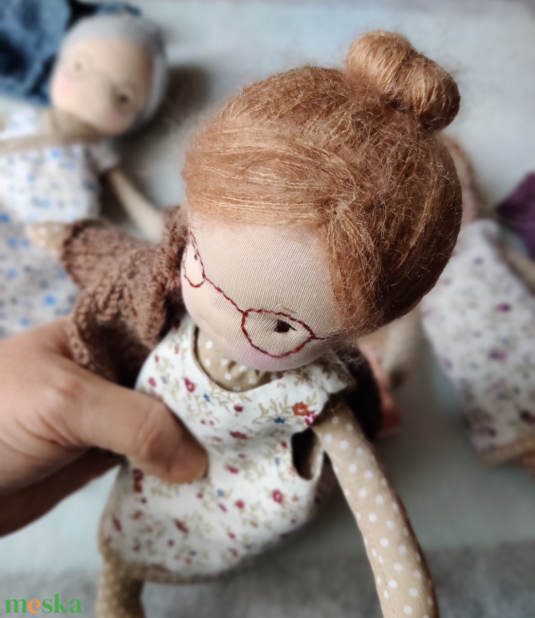 Waldorf nagymama baba, nagyika, nagyi - játék & sport - baba & babaház - játékbaba, babakellék - Meska.hu