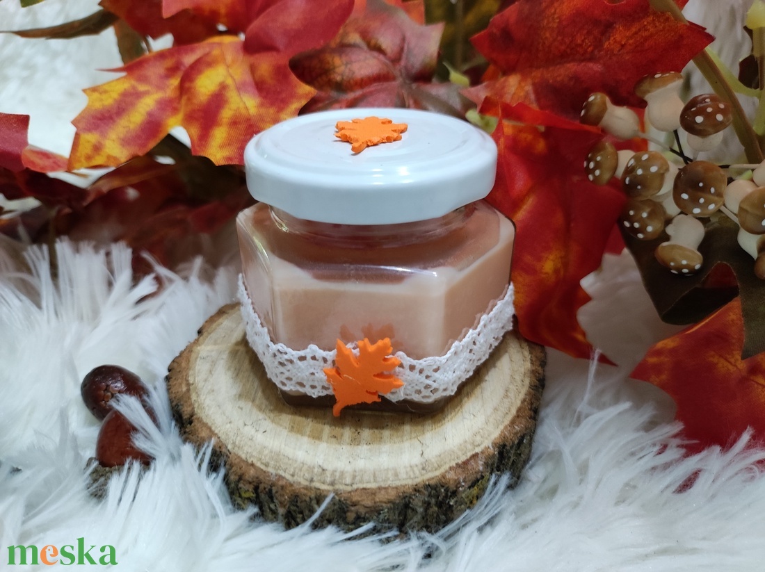 Sütőtökös pite illatgyertya 100 ml - halloweeni dekoráció - halloweeni dekoráció - Meska.hu Sütőtökös pite illatgyertya 100 ml - halloweeni dekoráció - halloweeni dekoráció - Meska.hu