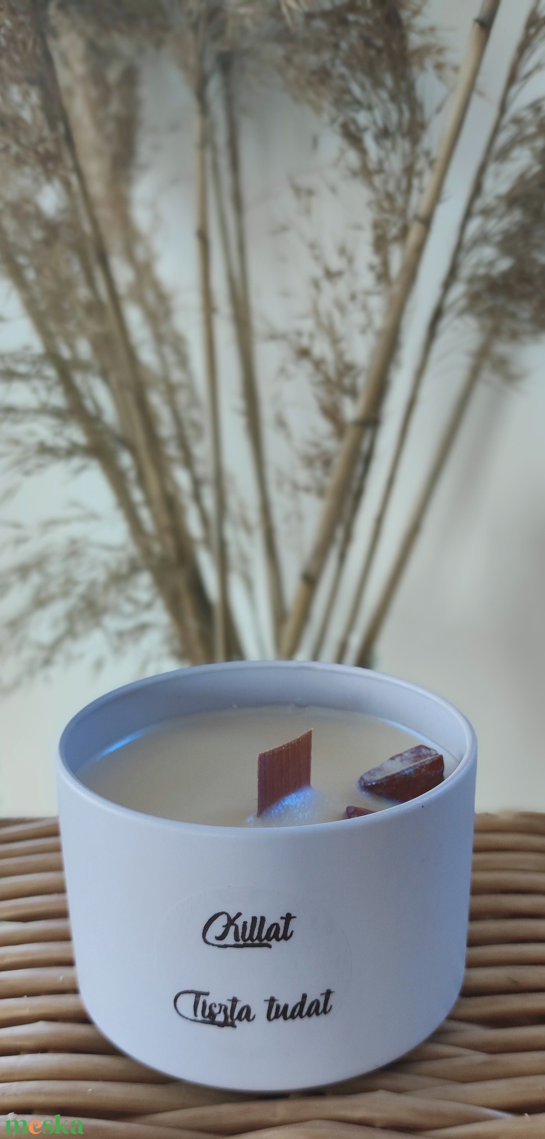 Tiszta tudat illatgyergya  - otthon & életmód - gyertya, illat, aroma - gyertya - Meska.hu