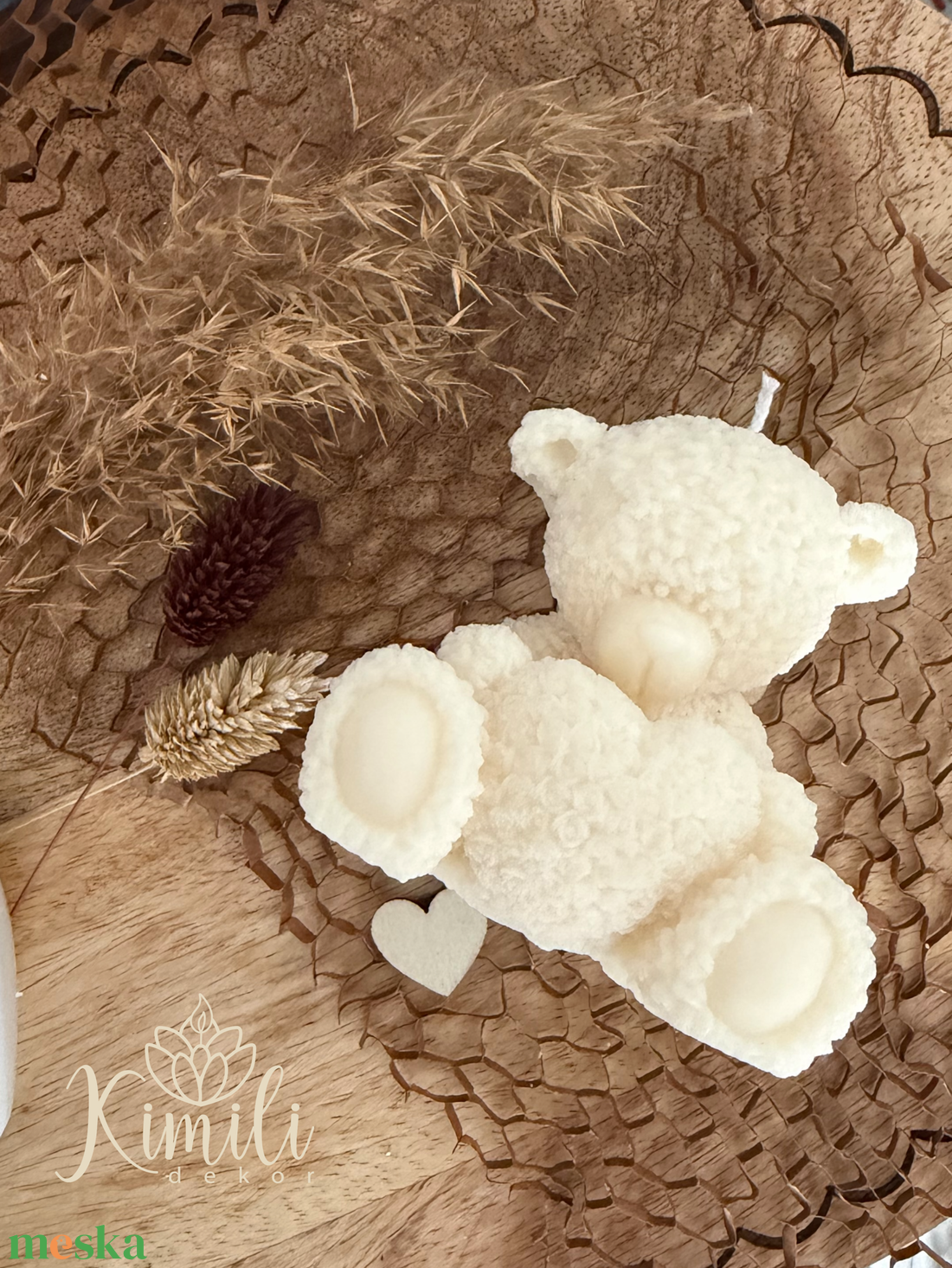 Maci gyertya - otthon & életmód - gyertya, illat, aroma - gyertya - Meska.hu