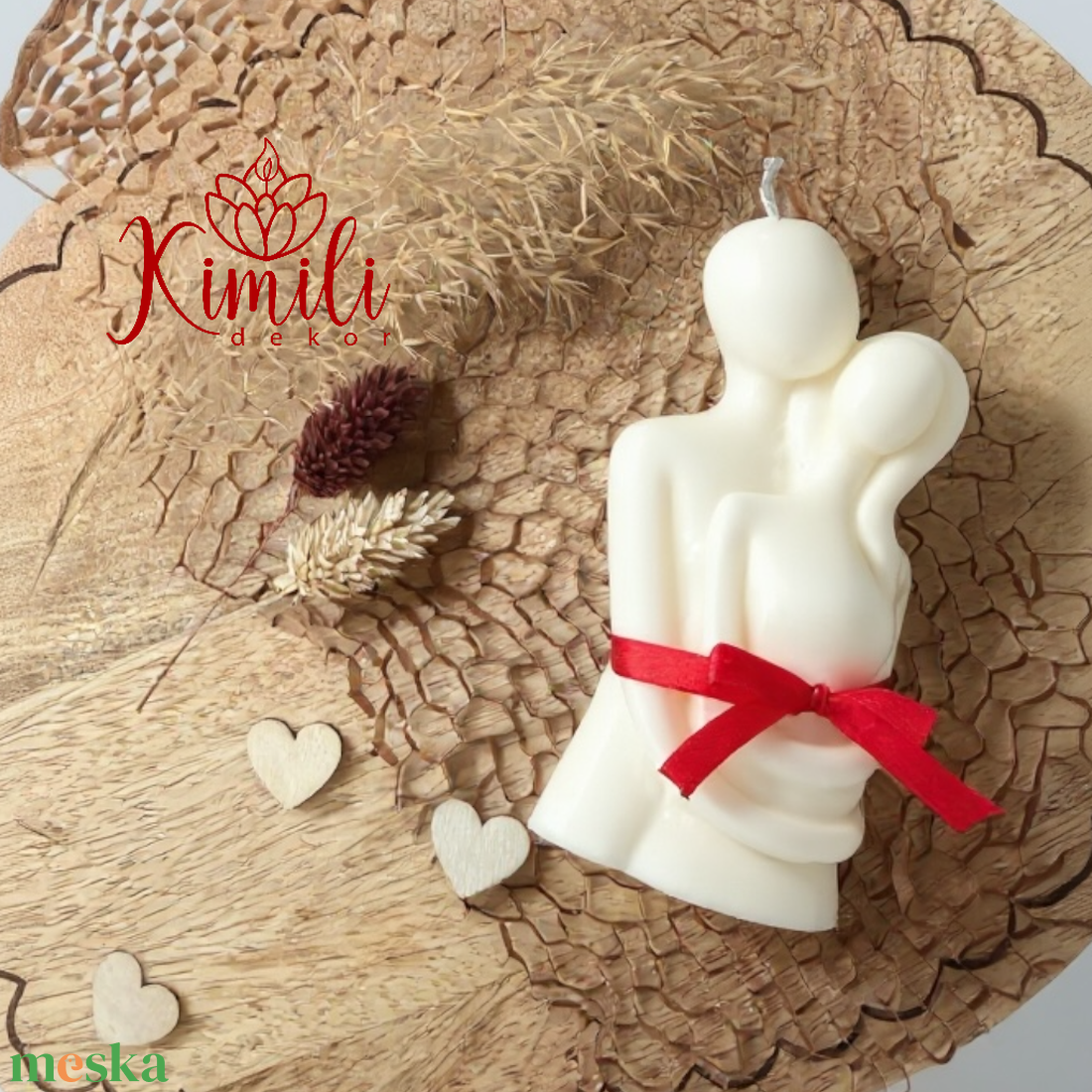 Szerelem gyertya - otthon & életmód - gyertya, illat, aroma - gyertya - Meska.hu