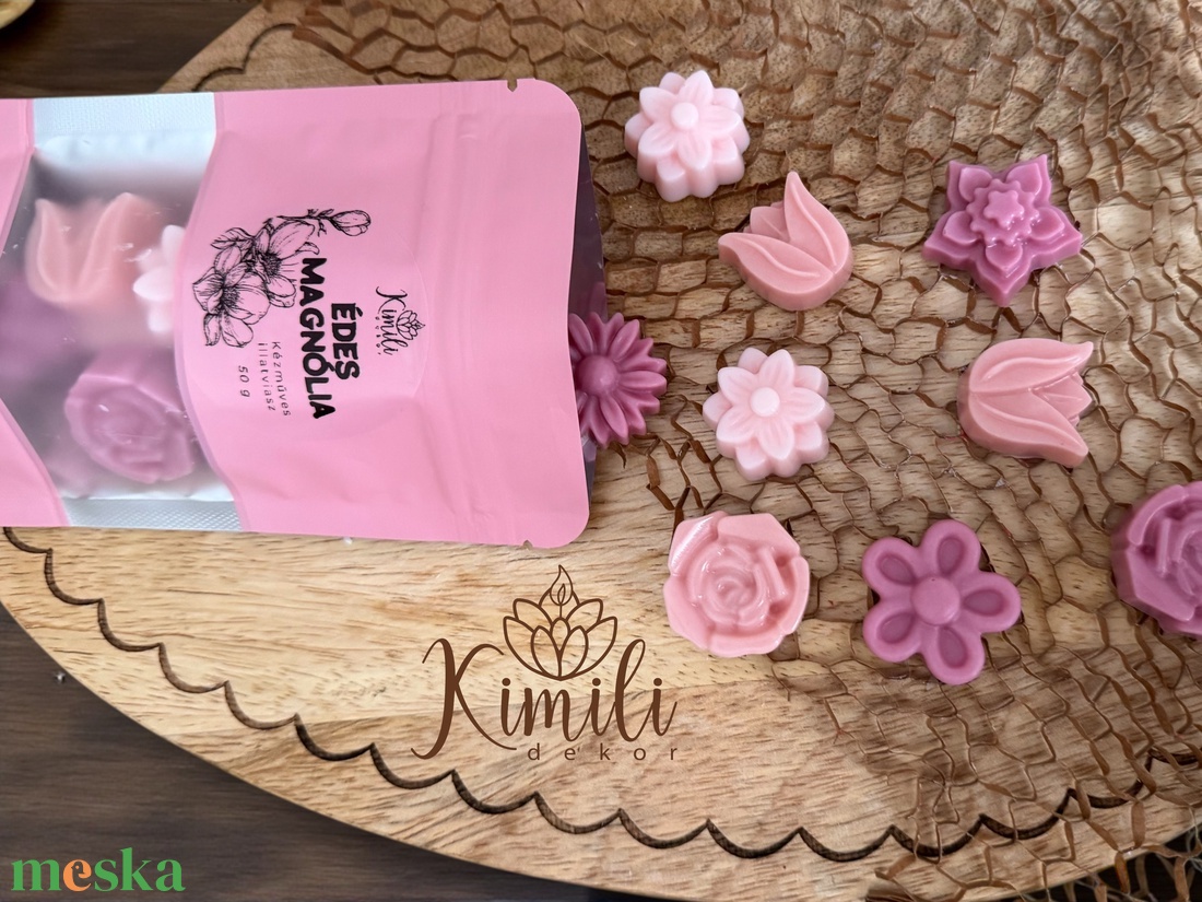 Édes magnólia illatviasz - otthon & életmód - gyertya, illat, aroma - illatviasz - Meska.hu