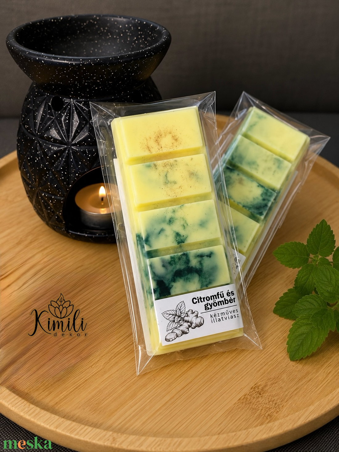Nyári illatviasz - otthon & életmód - gyertya, illat, aroma - illatviasz - Meska.hu