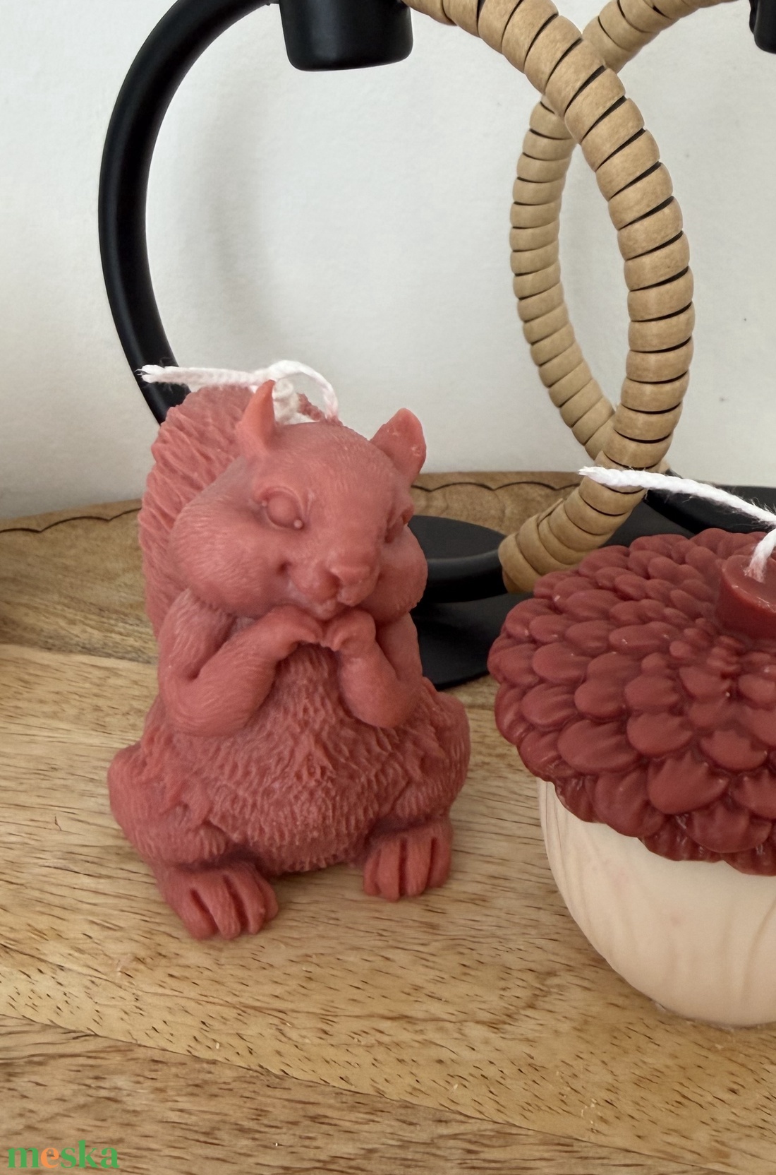 Mókus gyertya� - otthon & életmód - gyertya, illat, aroma - gyertya - Meska.hu