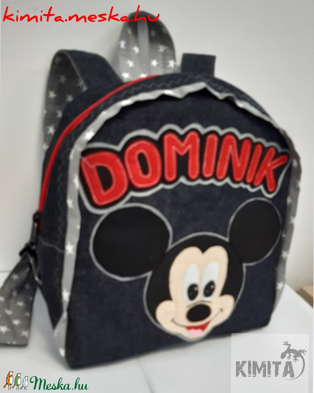 Mickey egeres Hátizsák  - játék & sport - ovis felszerelés - ovis hátizsák - Meska.hu