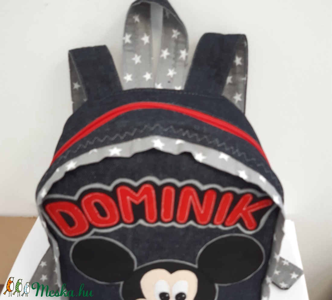 Mickey egeres Hátizsák  - játék & sport - ovis felszerelés - ovis hátizsák - Meska.hu