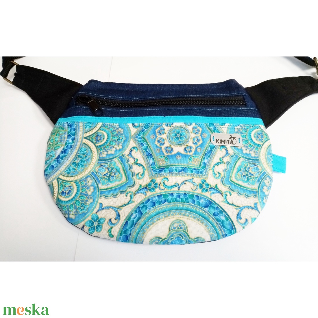 Övtáska - Mandalás - kerekített  - táska & tok - övtáska - Meska.hu