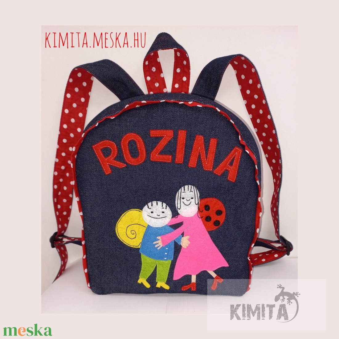Bogyó és Babóca hátizsák - játék & sport - ovis felszerelés - ovis hátizsák - Meska.hu